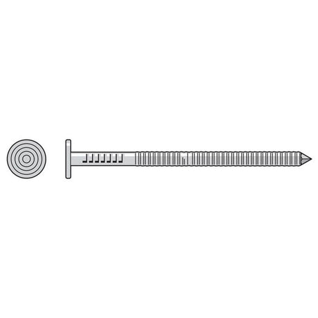 Simpson Strong-Tie T10AKR5 (10d 3") 9Ga Annular Ring Shank Premium Common Nail, Type 316 (5 lb Package)