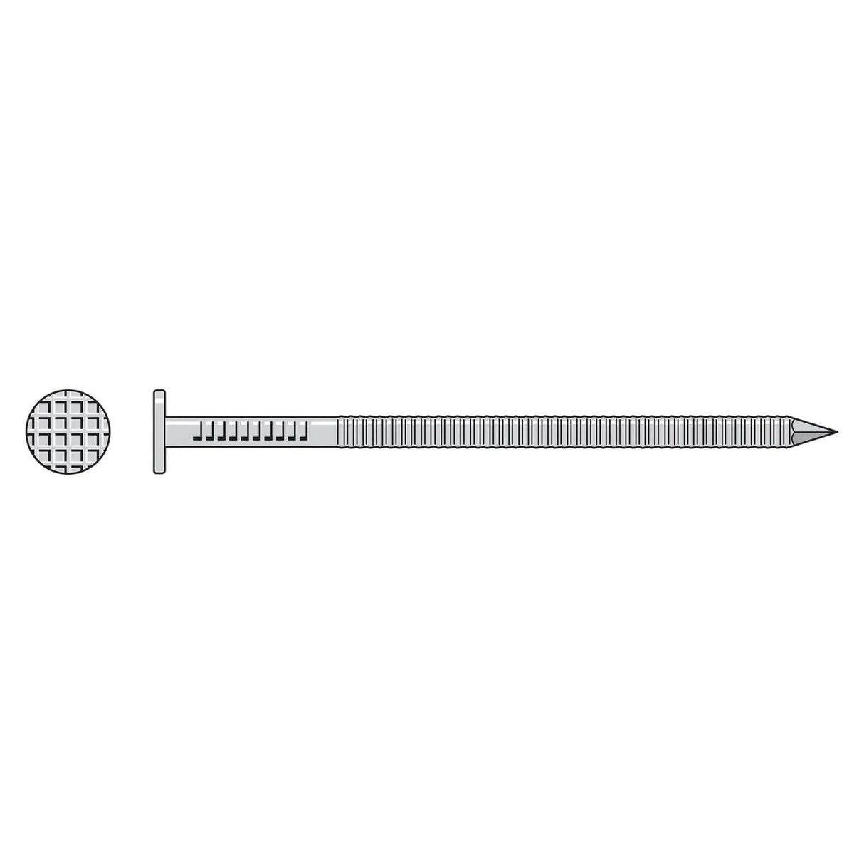 Simpson Strong-Tie T10PTDB (10d 3") 10Ga Preservative-Treated Wood Decking Nail - Annular Ring Shank (25 lb.)
