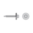 Simpson Strong-Tie T12150XOC Self-Drilling Hex-Washer-Head Screw with EPDM Sealing Washer (100 Pack)