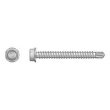 Simpson Strong-Tie T12200HDUC (#12 x 2") Self-Drilling Hex-Washer Head SS Screw - Type 316 (100 Pack)