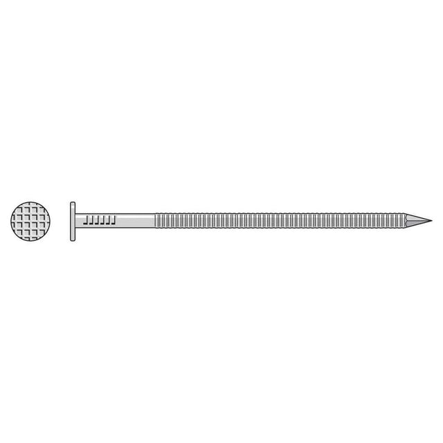 Simpson Strong-Tie T6PCS1 (2" x 0.120") Fiber-Cement Siding Nail, Type 316 Stainless Steel (1 lb. Tub)