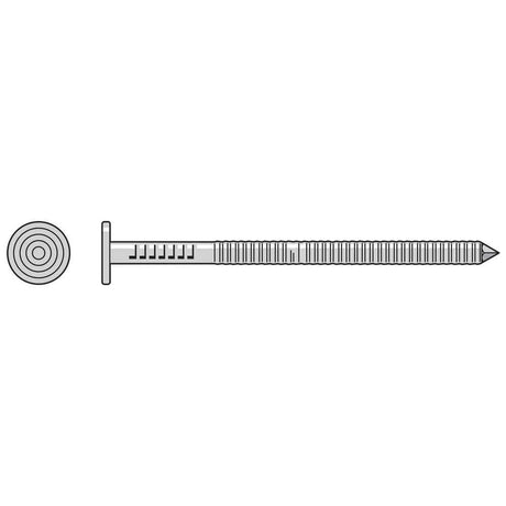 Simpson Strong-Tie T8KR75 (2-1/2" x 7/32") Premium Siding Nail - Type 316 Stainless Steel (5 lb. Tub)
