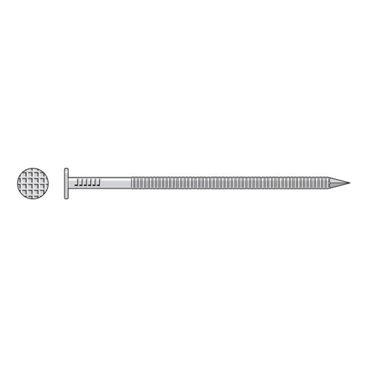 Simpson Strong-Tie T8PCS5 (2-1/2" x .120") Fiber-Cement Siding Nail - Type 316 Stainless Steel (5 lb. Tub)