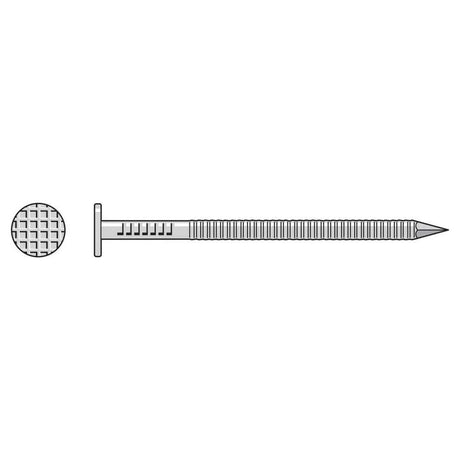 Simpson Strong-Tie T8SN7B (2-1/2 in. x .092 in.) Shake and Shingle Siding/Roofing Nail - Type 316 (25 lb.)