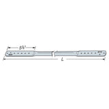 Simpson Strong-Tie TB60 (60 in.) 20 Gauge Galvanized Tension Bridging - 2