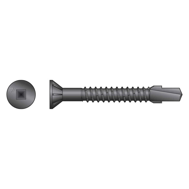 Simpson TBP1245R2000 Strong-Tie Strong-Drive TB Wood-to-Steel Screw #12 x 1-3/4" Black Phosphate (2000 Pack)