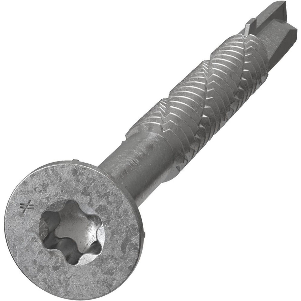 Simpson TFG1475S Quik Drive 3" #14 Collated Wood-to-Steel Screw N2000 Galvanized - For Structural Wood-to-Metal Fastening (750 Pack) - 3