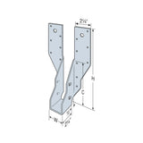 Simpson Strong-Tie THA29 (9-11/16 in.) Adjustable Truss Hanger for 2x Truss - 2
