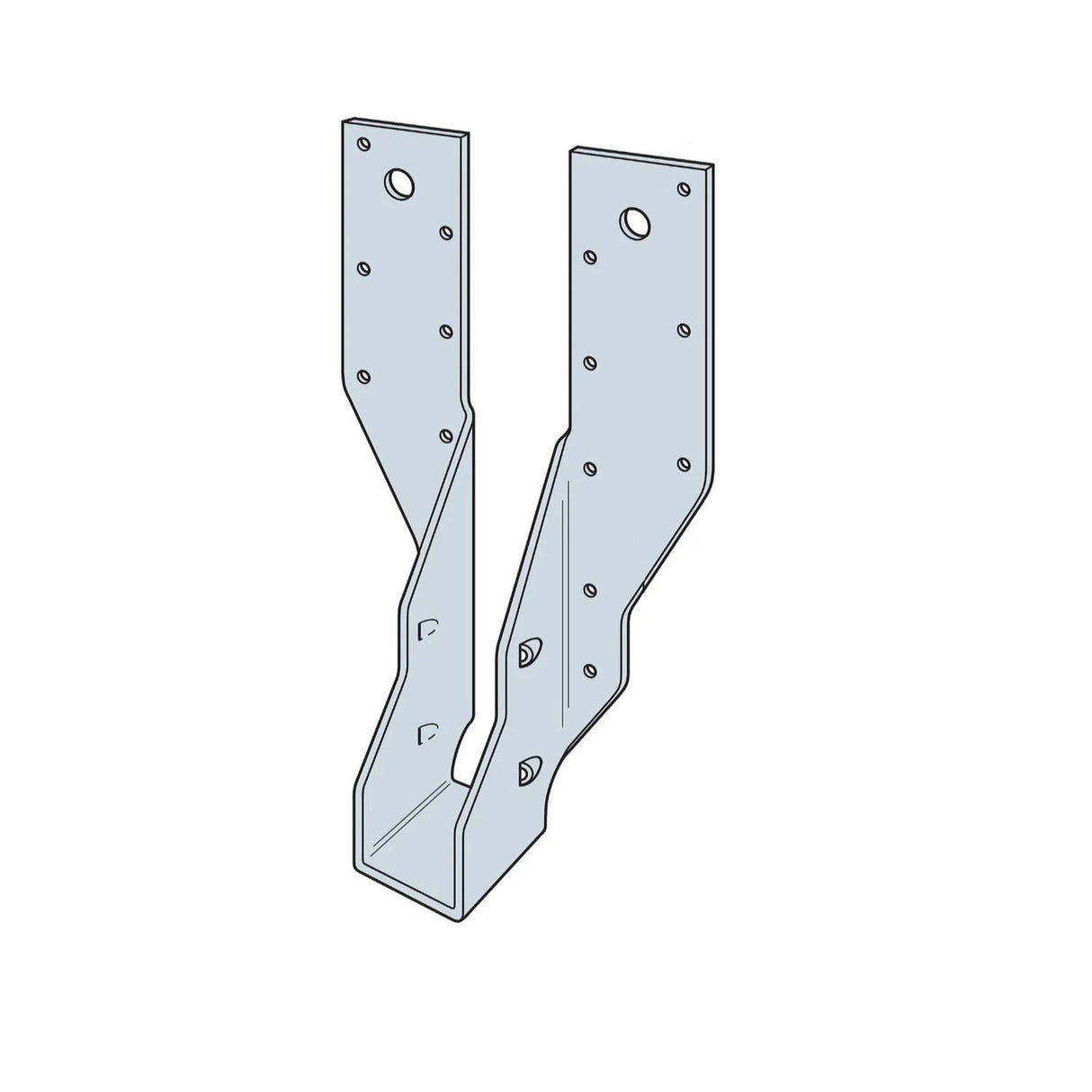 Simpson Strong-Tie THA29 (9-11/16 in.) Adjustable Truss Hanger for 2x Truss - 3