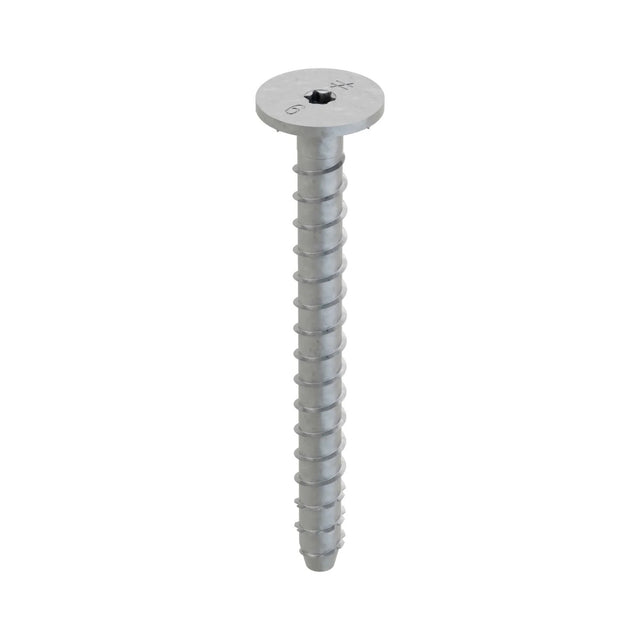 Simpson Strong-Tie THDB62800WHMG Titen HD (5/8" x 8") Mechanically Galvanized Washer-Head HD Screw Anchor (10 Pack)