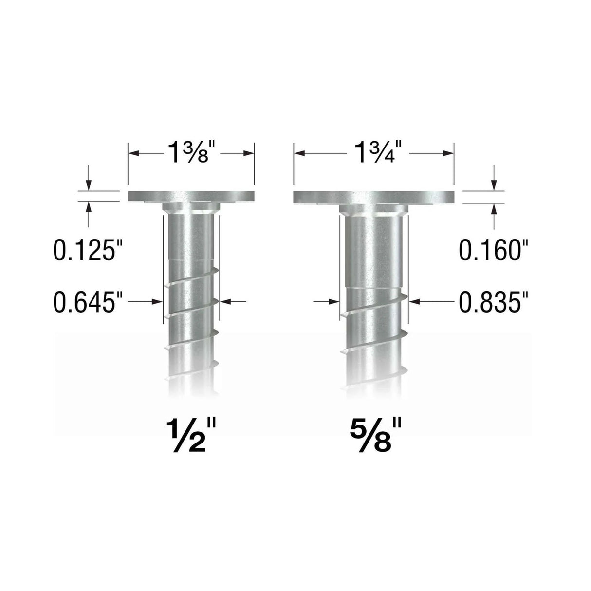 Simpson Strong-Tie THDB62800WHMG Titen HD (5/8" x 8") Mechanically Galvanized Washer-Head HD Screw Anchor (10 Pack) - 2