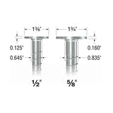 Simpson Strong-Tie THDB62800WHMG Titen HD (5/8" x 8") Mechanically Galvanized Washer-Head HD Screw Anchor (10 Pack) - 2
