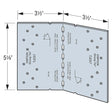 Simpson Strong-Tie TJC57 (5-1/8 in. x 7 in.) Adjustable Jack Truss Connector - G90 Galvanized - 2