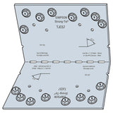Simpson Strong-Tie TJC57 (5-1/8 in. x 7 in.) Adjustable Jack Truss Connector - G90 Galvanized - 3