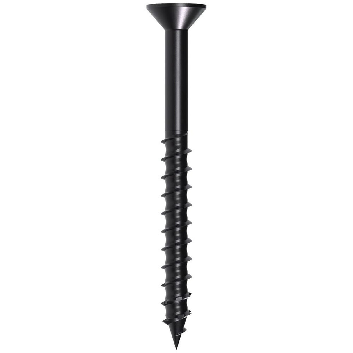 Simpson Strong-Tie TNTBL18314TF Titen Turbo (3/16" x 3-1/4") T25 Flat-Head Concrete and Masonry Screw, Black (100 Pack)