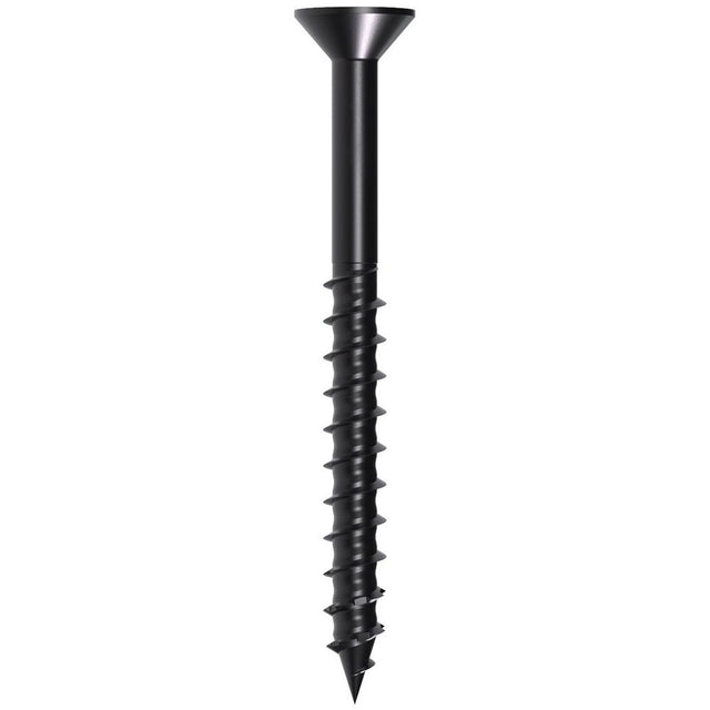 Simpson Strong-Tie TNTBL18314TF Titen Turbo (3/16" x 3-1/4") T25 Flat-Head Concrete and Masonry Screw, Black (100 Pack)