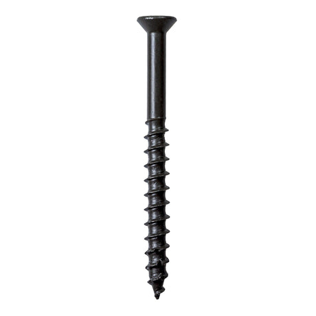 Simpson Strong-Tie TNTBL25134H Titen Turbo(1/4" x 1-3/4") Hex-Head Concrete and Masonry Screw, Black (100 Pack)