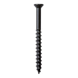 Simpson Strong-Tie TNTBL25134H Titen Turbo(1/4" x 1-3/4") Hex-Head Concrete and Masonry Screw, Black (100 Pack)