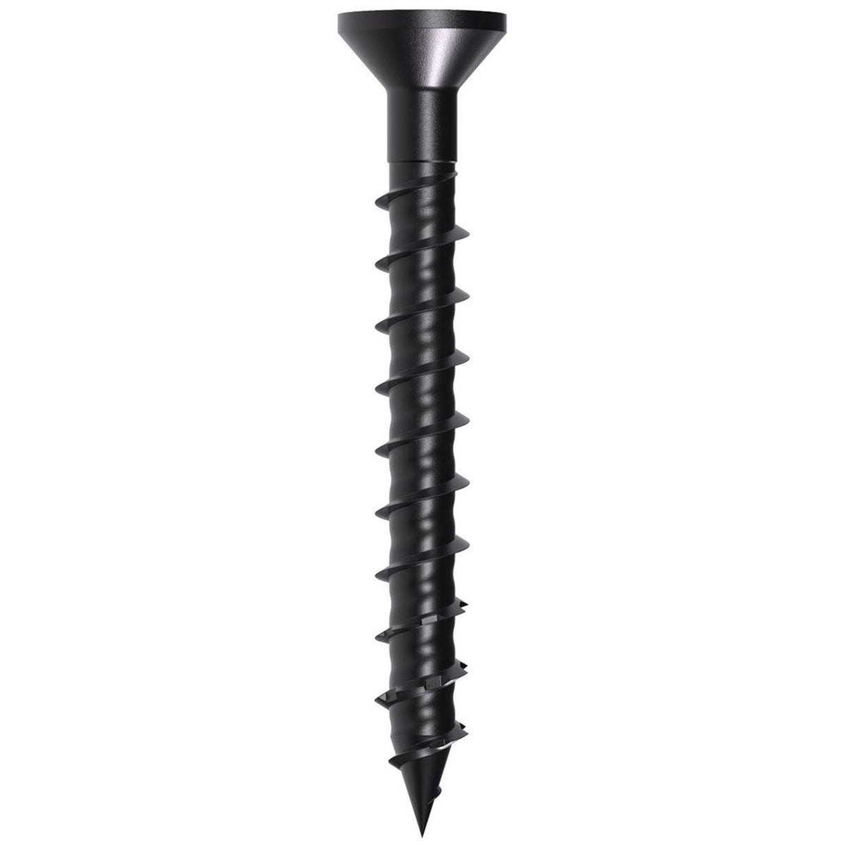 Simpson Strong-Tie TNTBL25134TF Titen Turbo (1/4" x 1-3/4") T30 Flat-Head Concrete and Masonry Screw, Black (100 Pack)