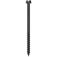 Simpson Strong-Tie TNTBL25334H Titen Turbo(1/4" x 3-3/4") Hex-Head Concrete and Masonry Screw, Black (100 Pack)