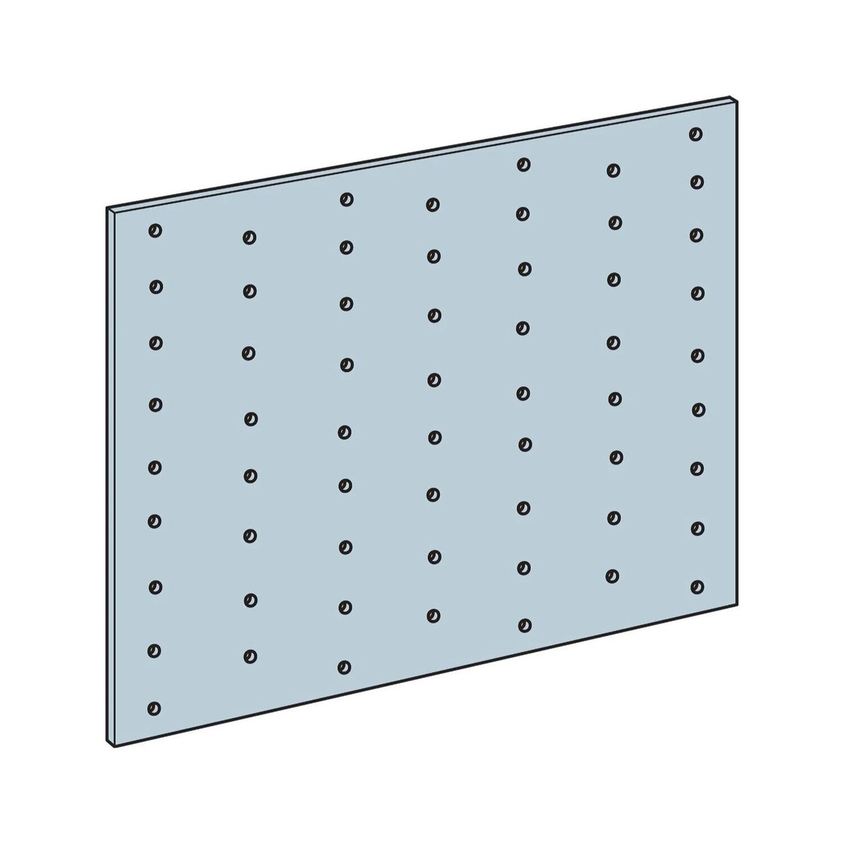 Simpson Strong-Tie TP57 (5-3/4" x 7") 20Ga TP Galvanized Tie Plate - G90