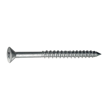 Simpson Strong-Tie TTN25400PFSS Titen Turbo (1/4" x 4") Stainless-Steel Concrete and Masonry Screw (100 Pack)