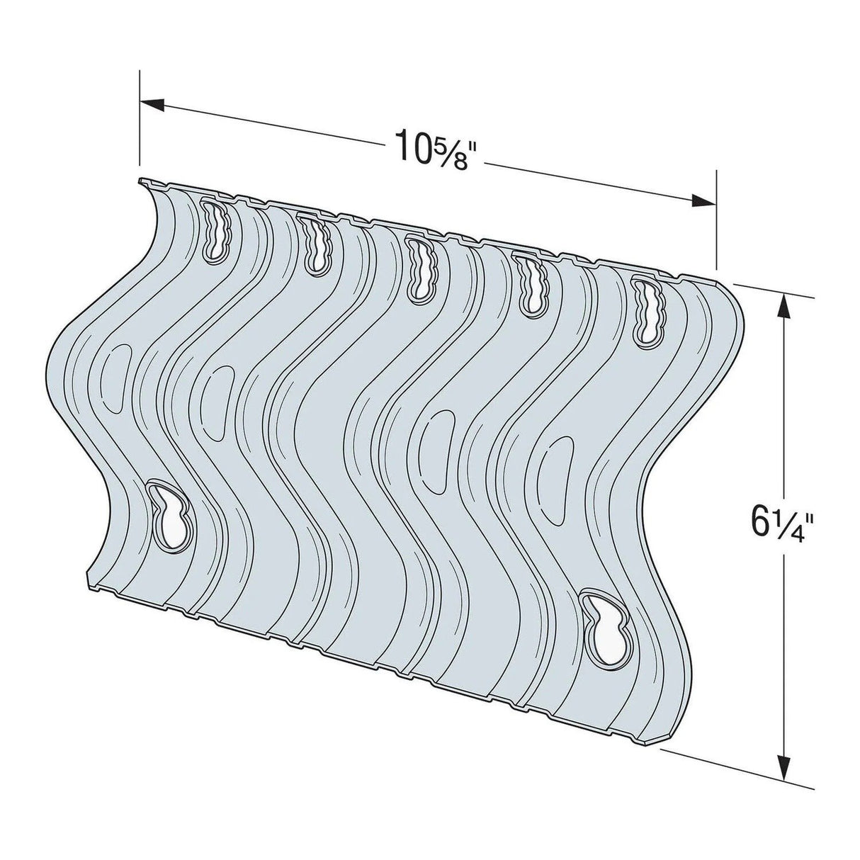 Simpson URFP-SDS3-B Strong-Tie Universal Retrofit Foundation Plate with SDS Screws 570 Pack for Mud Sill to Foundation Anchorage - 2