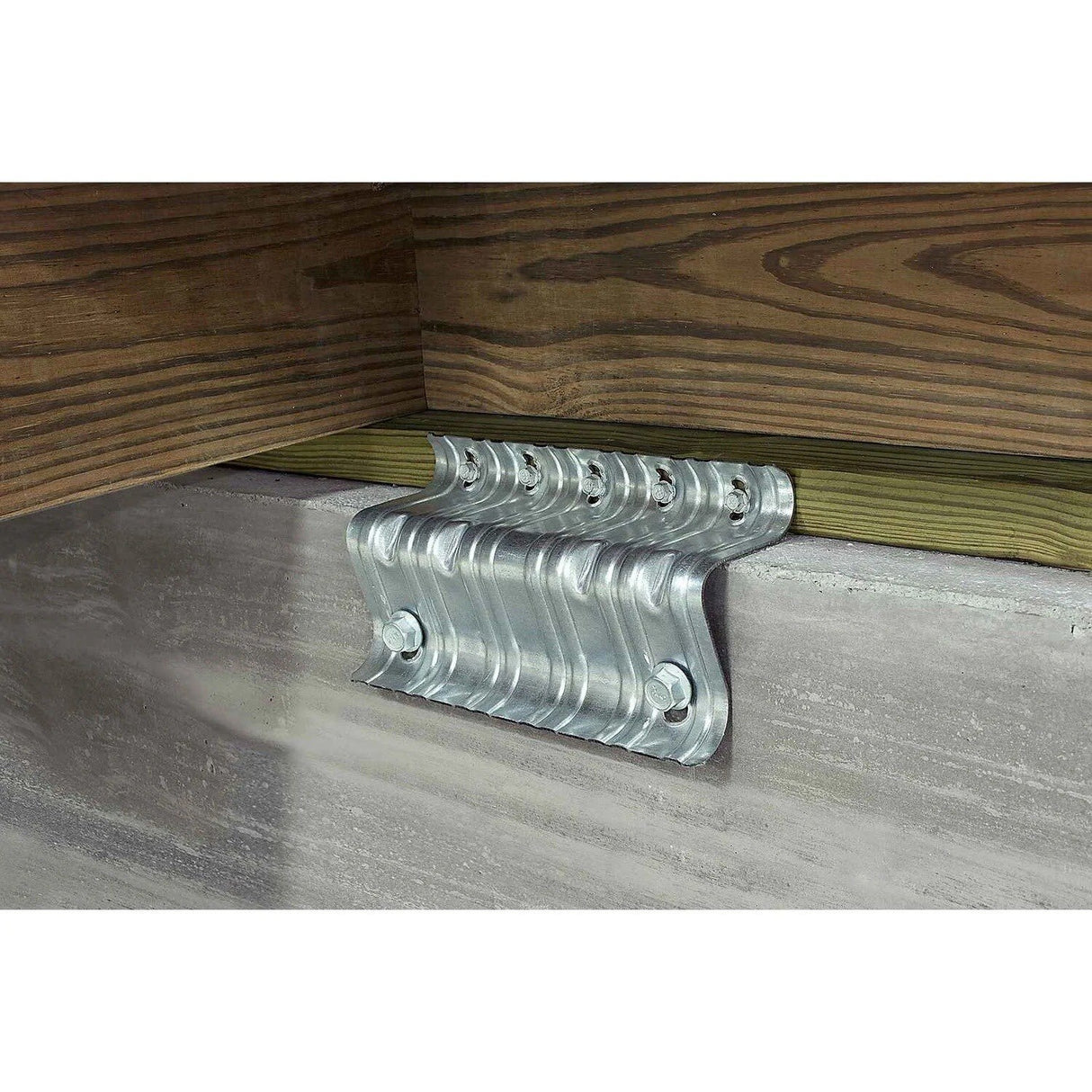 Simpson URFP-SDS3-B Strong-Tie Universal Retrofit Foundation Plate with SDS Screws 570 Pack for Mud Sill to Foundation Anchorage - 3