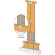 Simpson WSWH-RF24KT Strong-Wall Raised Floor Kit for 24" High-Strength Wood Shearwall