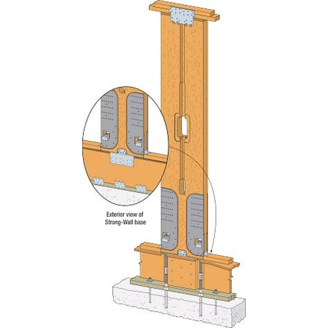 Simpson WSWH-RF24KT Strong-Wall Raised Floor Kit for 24" High-Strength Wood Shearwall