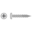 Simpson Strong-Tie T06J075PXC (#6 x 3/4") Flat Head Stainless Steel Marine Screw, #2 Phillips Drive (100 Pack)