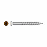 Simpson Strong-Tie T07162FT70TN01 (#7 x 1-5/8") T15 6-Lobe Drive SS Trim-Head Screw, Type 316, Tan 01 (70 Pack) - 2