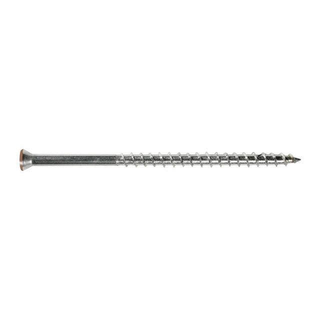 Simpson Strong-Tie T07162FT70TN03 (#7 x 1-5/8") T15 6-Lobe Drive SS Trim-Head Screw, Type 316, Tan 03 (70 Pack)