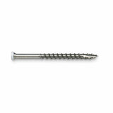 Simpson Strong-Tie T07162FT70WH01 (#7 x 1-5/8") T15 6-Lobe Drive SS Trim-Head Screw, Type 316, White (70 Pack)