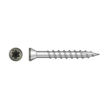 Simpson Strong-Tie T07162FTPGR (#7 x 1-5/8") 6-Lobe Drive Stainless Steel Trim-Head Screw, Gray (350 Pack) - 2