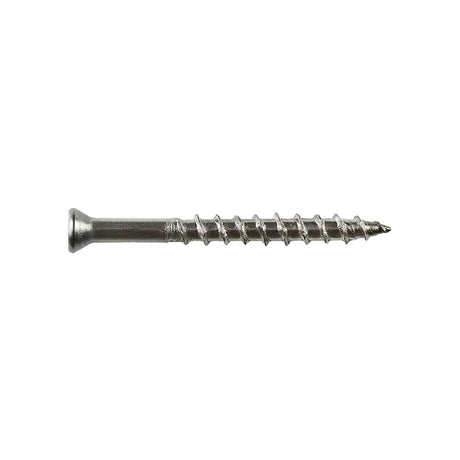 Simpson Strong-Tie T07162WP-RP20 Deck-Drive (#7 x 1-5/8") DWP Wood SS Screw, Trim Head, Type 316 (20 Pack)