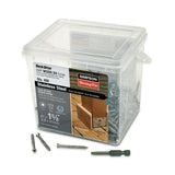 Simpson Strong-Tie T07162WP-RP400 Deck-Drive (#7 x 1-5/8") DWP Wood SS Screw, Trim Head, Type 316 (400 Pack) - 2