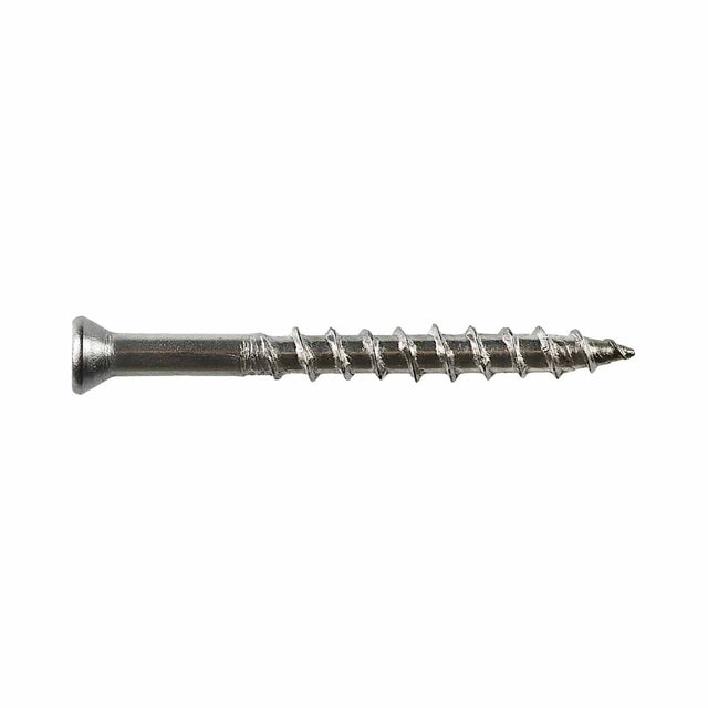 Simpson Strong-Tie T07162WP5 Deck-Drive (#7 x 1-5/8") T-15 DWP Wood SS Screw, Trim Head, Type 316 (5 lb. Tub)