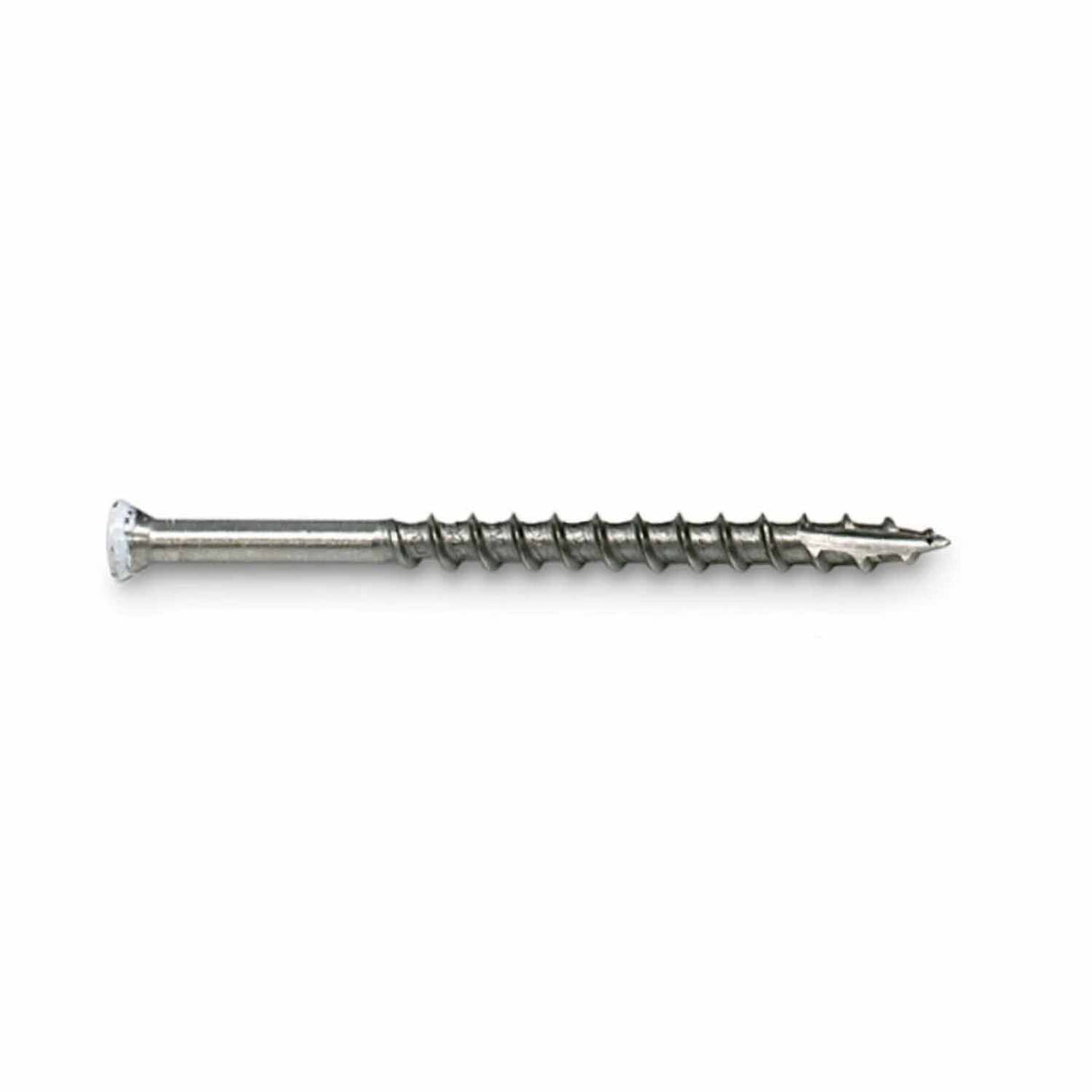 Simpson Strong-Tie T07225FT70WH01 (#7 x 2-1/4") T15 6-Lobe Drive Trim-Head Screw, Type 316, White (70 Pack)
