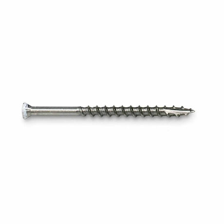 Simpson Strong-Tie T07225FT70WH01 (#7 x 2-1/4") T15 6-Lobe Drive Trim-Head Screw, Type 316, White (70 Pack)