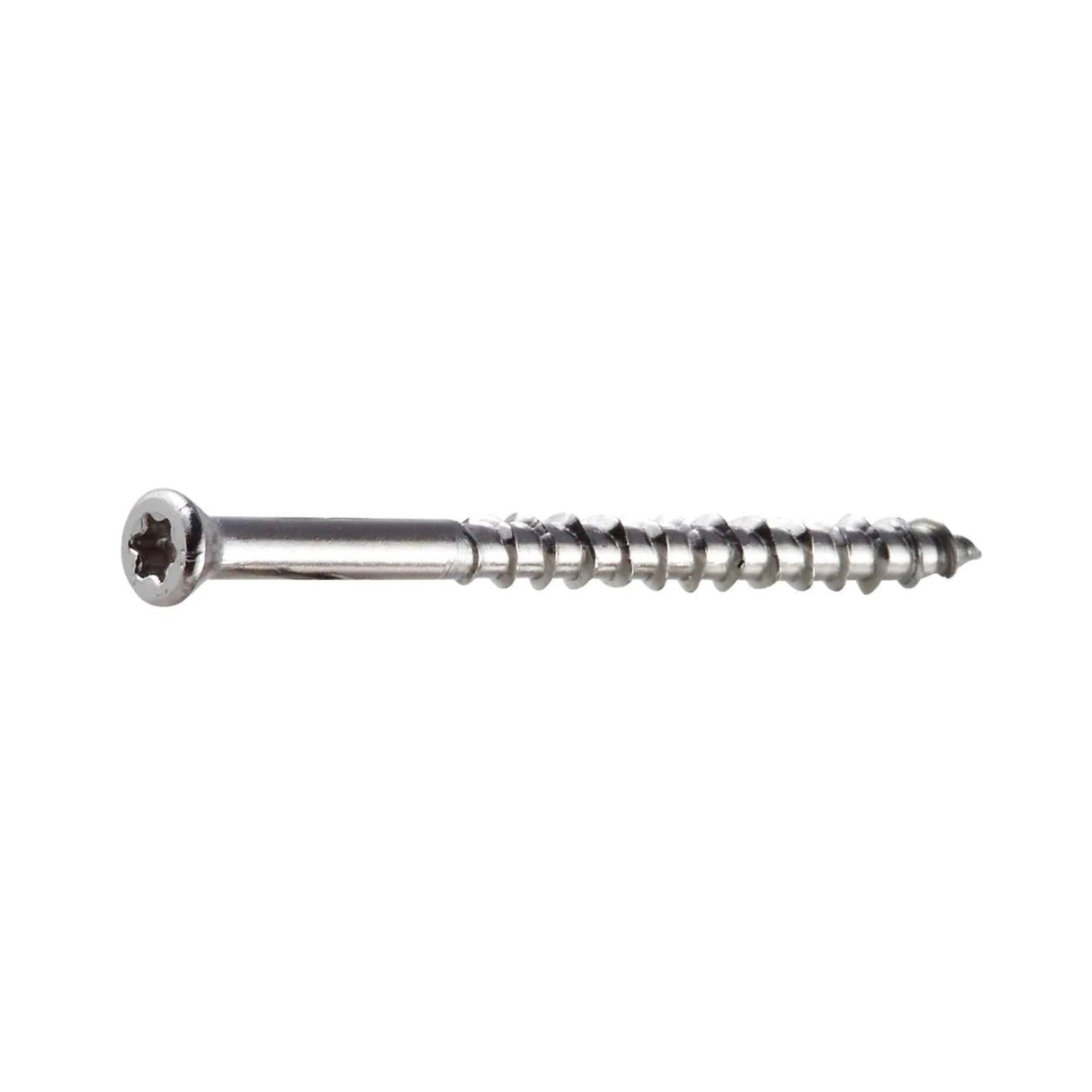 Simpson Strong-Tie T07225WP-RP15 Deck-Drive (#7 x 2-1/4") T-15 DWP Wood SS Screw, Trim Head, Type 316 (15 Pack) - 3