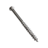 Simpson Strong-Tie T07225WP-RP85 Deck-Drive (#7 x 2-1/4") T-15 DWP Wood SS Screw, Trim Head, Type 316 (85 Pack) - 4