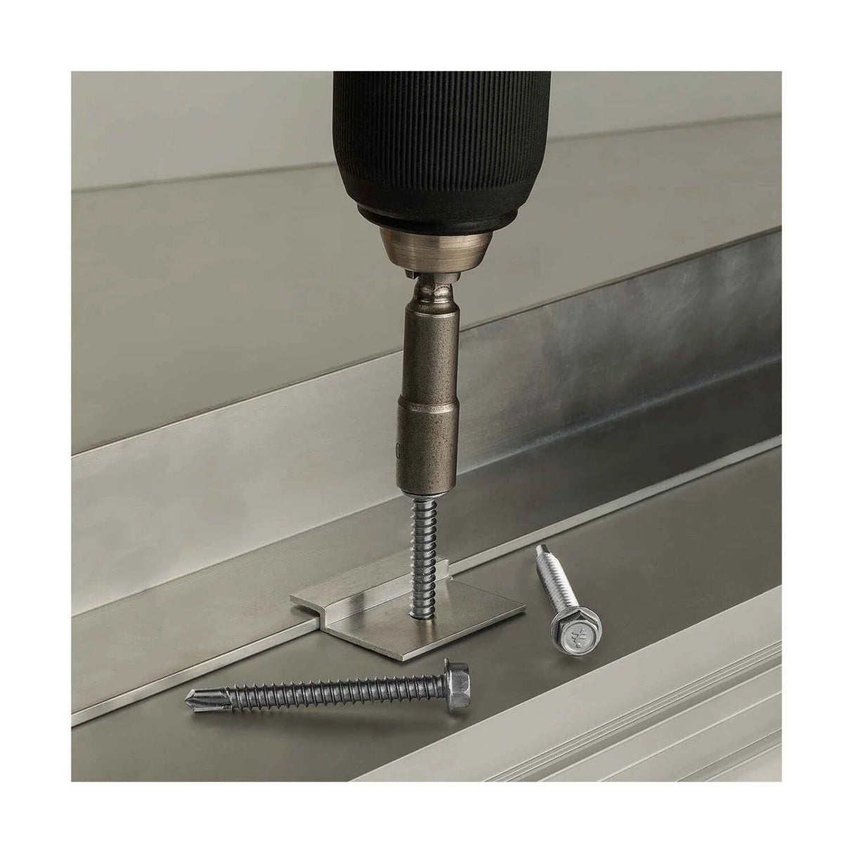 Simpson Strong-Tie T08100HDUM Self-Drilling Hex-Washer Head Screw - 316 Stainless Steel (1000 Pack) - 3