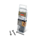 Simpson Strong-Tie T08162WP-RP15 Deck-Drive (#8 x 1-5/8") T-20 DWP Wood SS Screw, Flat Head, Type 316 (15 Pack) - 2