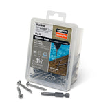 Simpson Strong-Tie T08162WP-RP85 Deck-Drive (#8 x 1-5/8") T-20 DWP Wood SS Screw, Flat Head, Type 316 (85 Pack) - 2