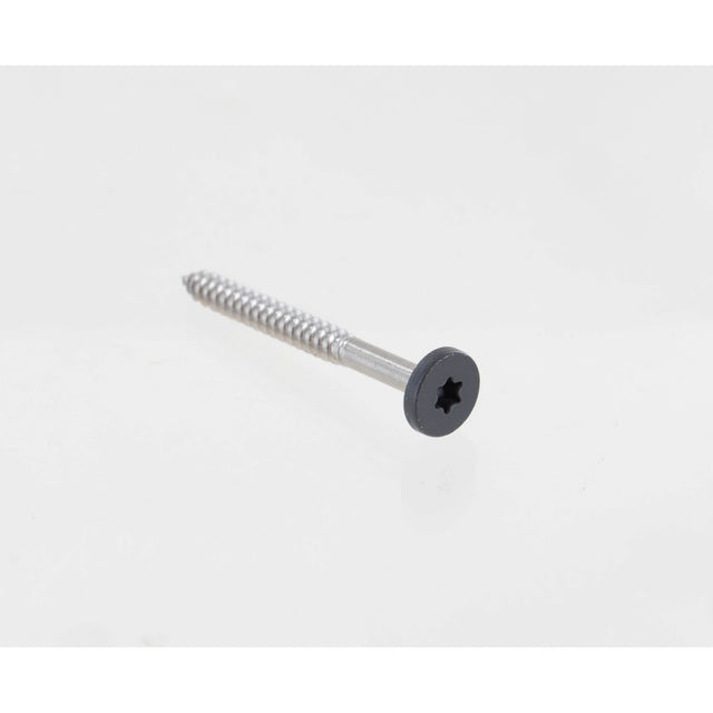 Simpson Strong-Tie T08175FS75GR04 (#8 x 1-3/4") T-20 6-Lobe Fascia Board Screw - Type 316, Gray 04 (75 Pack)