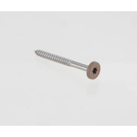 Simpson Strong-Tie T08175FS75TN (#8 x 1-3/4") T-20 6-Lobe Fascia Board Screw - Type 316, Tan (75 Pack)