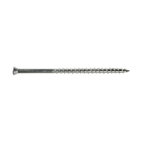 Simpson Strong-Tie T08250FJ-RP15 (#8 x 2-1/2") T15 6-Lobe Drive Trim-Head Screw, Type 316, White (15 Pack)