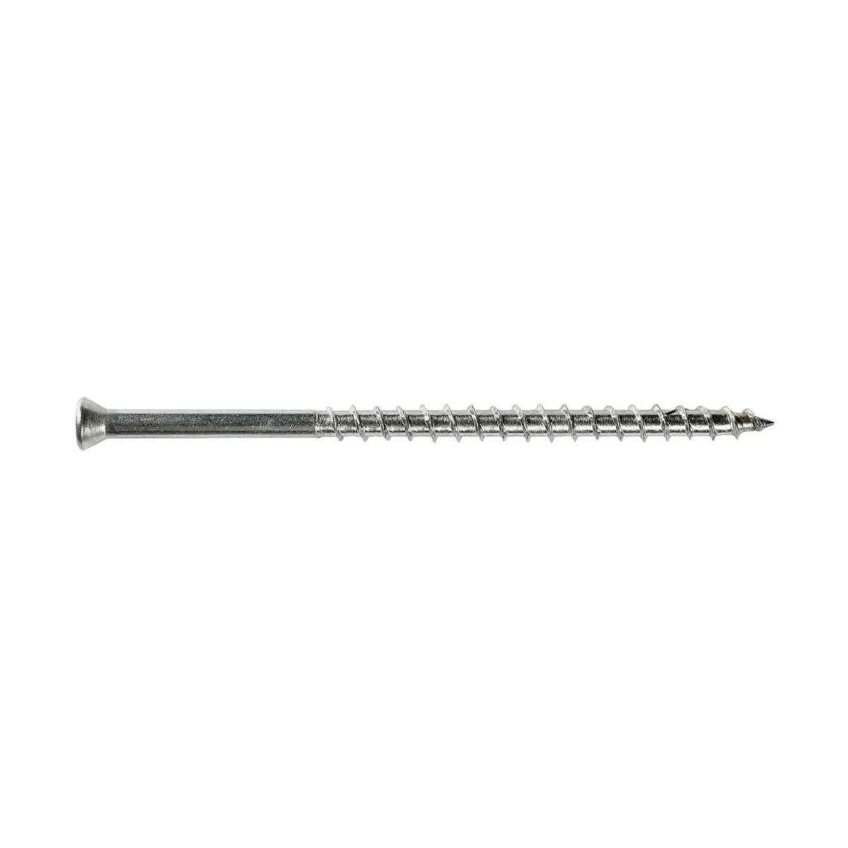 Simpson Strong-Tie T08250FJ-RP200 (#8 x 2-1/2") Trim-Head Screw, 6-Lobe Drive - Type 316, White 01 (200 Pack)