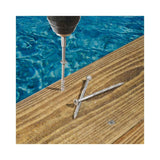 Simpson Strong-Tie T08250FT1 (#8 x 2-1/2 in.) T15 6-Lobe Drive Trim-Head Screw, Type 316 (1 lb.) - 4